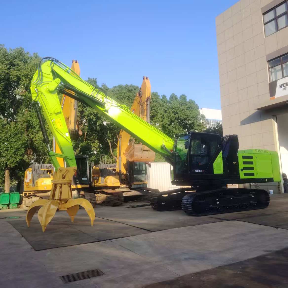 Excavator Grapple Arm	